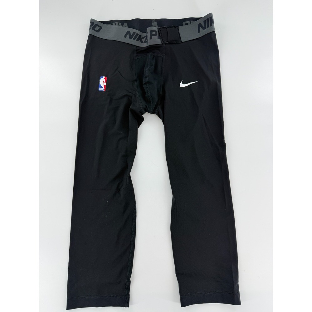 Nike Pro NBA Player Issue 3/4 Compression Tights Mens XXL T Black DN1547-010 NWT